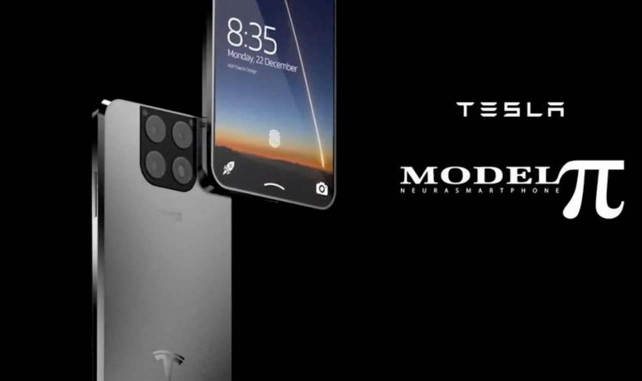 Tesla model pi phone