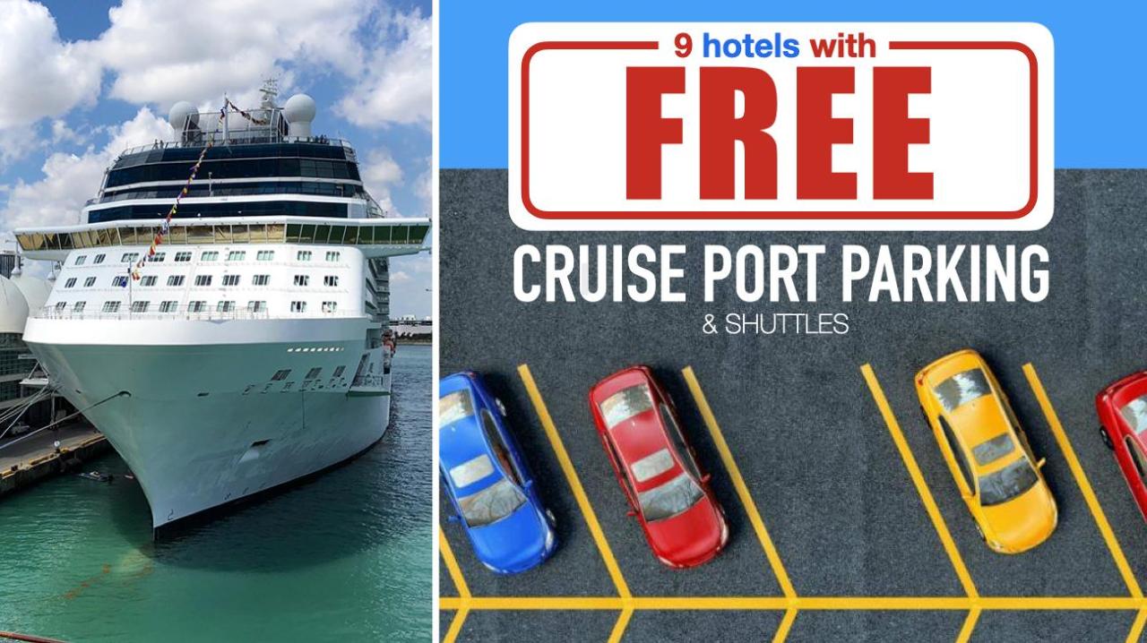 Best hotels near miami cruise port with free shuttle