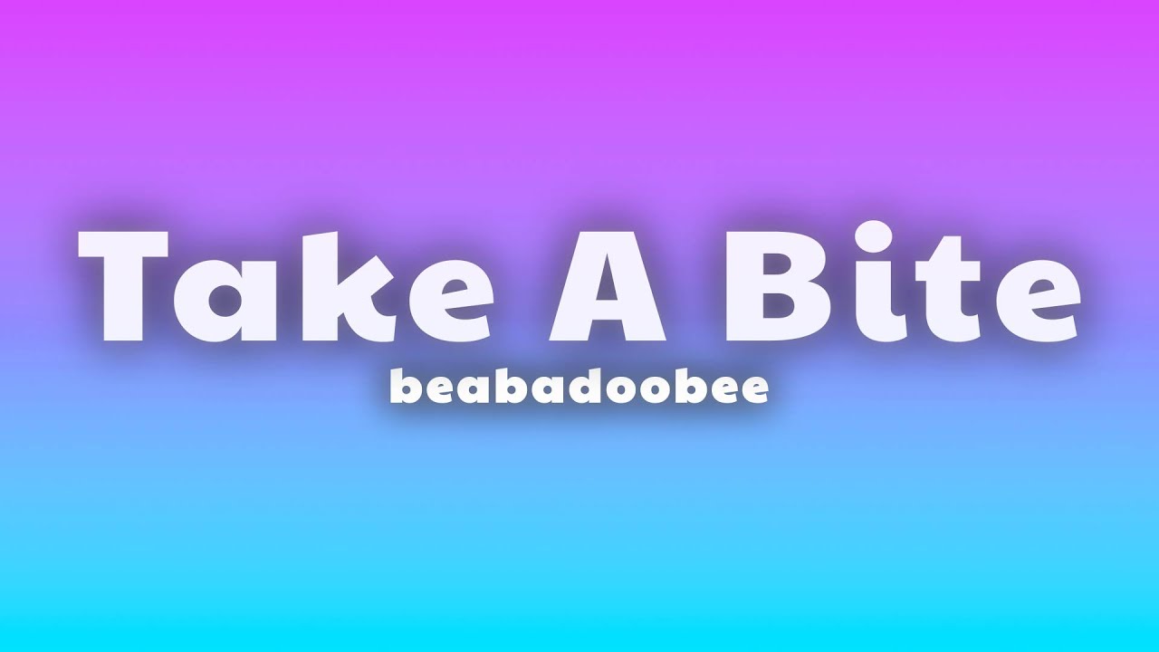 Take a bite beabadoobee lyrics