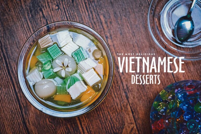 Vegan vietnamese sweet soup dessert recipe